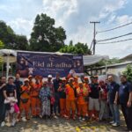BRI KC Mabes TNI Cilangkap Ramaikan Iduladha, Se-ekor Sapi, Ratusan Senyum untuk Warga Sekitar Pasar Minggu